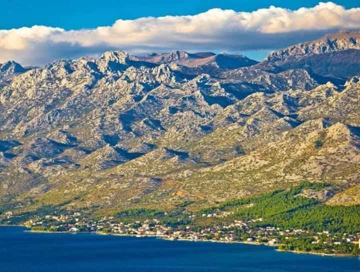شقة Ventus Green - Stone House Near National Park Paklenica And Sea سيلين المظهر الخارجي الصورة